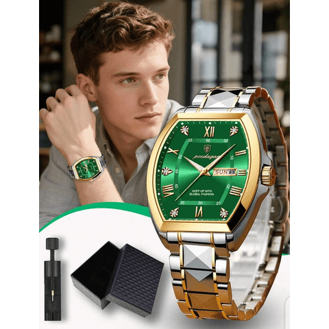 Farmer - Reloj De Pulsera De Cuarzo Informal Y Moderno