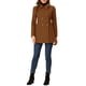 thumbnail image 2 of INSPIRE CHIC Abrigo de Mujer con Cuello Peter Pan Doble Botonadura Abrigo de Invierno Trinchera Pea Coat Marrón Oscuro XL, 2 of 6