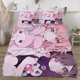 thumbnail image 3 of Kuromi Soft 3D Printed Duvet Cover Bedding Set with Comforter Cover 3 Piece Set, 3 of 5