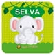 thumbnail image 1 of Libro Hora del Baño - Animales de la Selva, 1 of 2