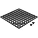 thumbnail image 1 of Cubierta para desagüe de ducha Yaseingoo 9,9 x 9,9 cm negro mate, 1 of 7