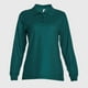 thumbnail image 1 of Polera Pique Tc Ml Mujer verde XS, 1 of 4