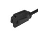 thumbnail image 2 of Cable de alimentación StarTech.com 0,45 m 10 A 125 V NEMA 5‑15P, 2 of 3