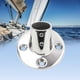 thumbnail image 3 of 4 Paquetes Base Redonda Marina De Servicio Pesado 316 Con Tornillos Accesorios De Columna De La Base Del Estanción Del Tubo Del Riel Del Montaje Del Riel De Mano Del Barco, 3 of 3