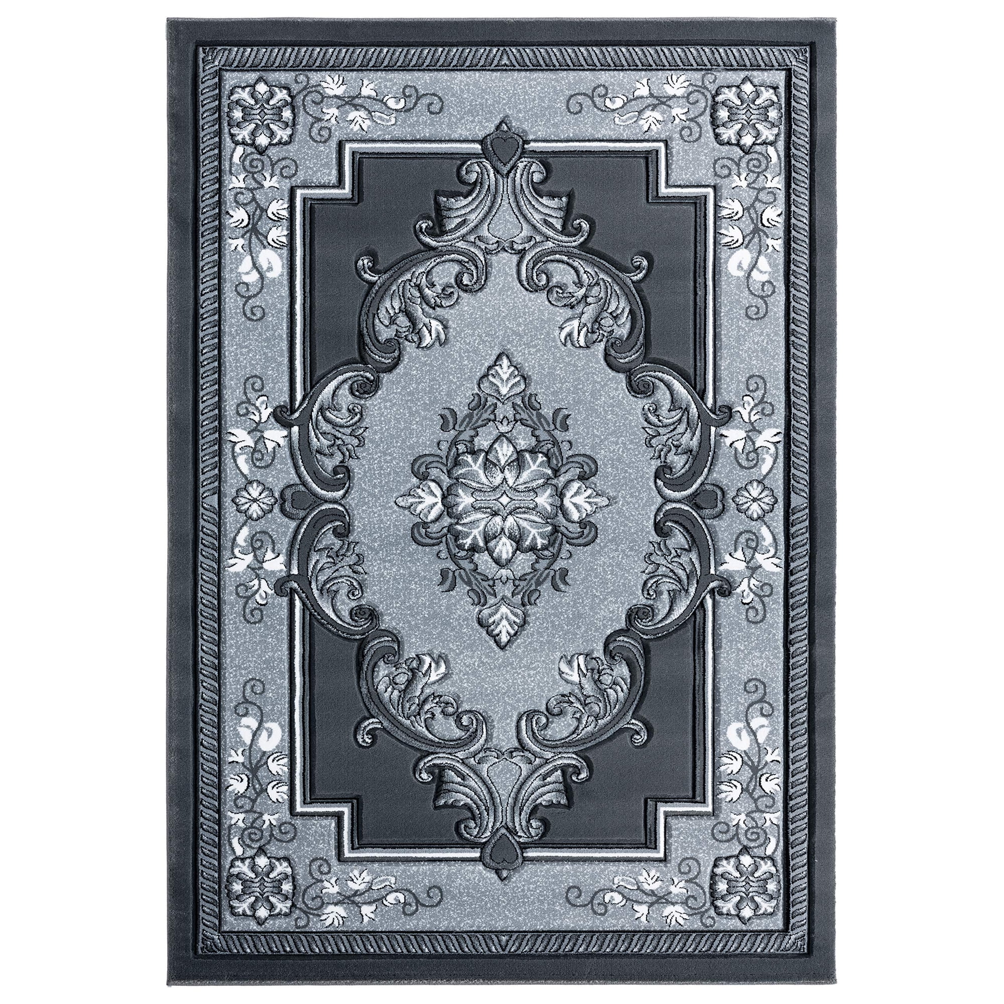 Alfombra United Weavers Bristol Fallon Gris 56x81 Cm