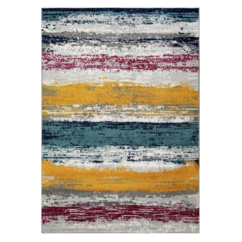 Modalfo - Alfombra Florida Rosada 120 X 180 Cm