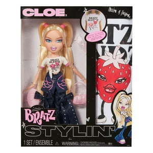 Muñeca De Moda Bratz Stylin' Cloe Con Camiseta Personalizable