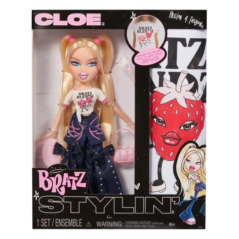 Muñeca De Moda Bratz Stylin' Cloe Con Camiseta Personalizable