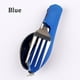 thumbnail image 1 of Ultimate 4-in-1 Stainless Steel Outdoor Tableware Set for Camping, Hiking, Picnics, and Travel - Includes Spoon, Knife, Fork, and Bottle Opener - Folding and Pocket-Sized for Easy Carrying, 1 of 4