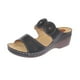 thumbnail image 1 of Sandalia Confort Negro Modelo Italiano, 1 of 4
