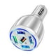 thumbnail image 5 of Cargador De Coche Rápido De 5 Puertos USB QC3.0 Cargador De Teléfono De Coche Para Teléfonos GPS Coches Blanco, 5 of 5