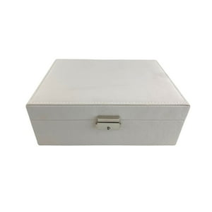 Disparo - Organizador De Ecocuero Multiple Compartimientos Blanco