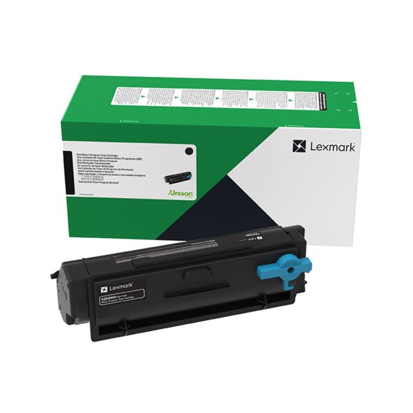 Cartucho de tóner Lexmark B3340, B/MB3442 Programa de devolución 3K