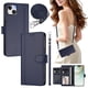 thumbnail image 2 of iPhone 14 Plus Funda Billetera con Cierre Magnético, Azul, 2 of 6