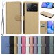 thumbnail image 1 of Funda Cartera de PU para Xiaomi Poco X6 Pro 5G con Tarjetas, Dorado, 1 of 6