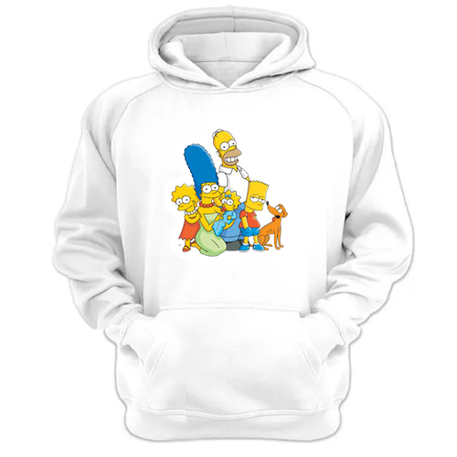 Genérico - Polerón Canguro Familia Amarilla Blanco Talla Xs Unisex