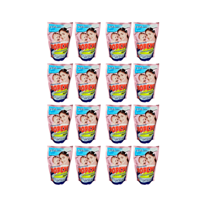 Pack 16 Detergentes Liquido Popeye Hipoalergenico 800ml