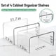 thumbnail image 2 of Estantes transparentes para especias y organizadores de despensa, juego de 4 unidades Boboment, 2 of 9