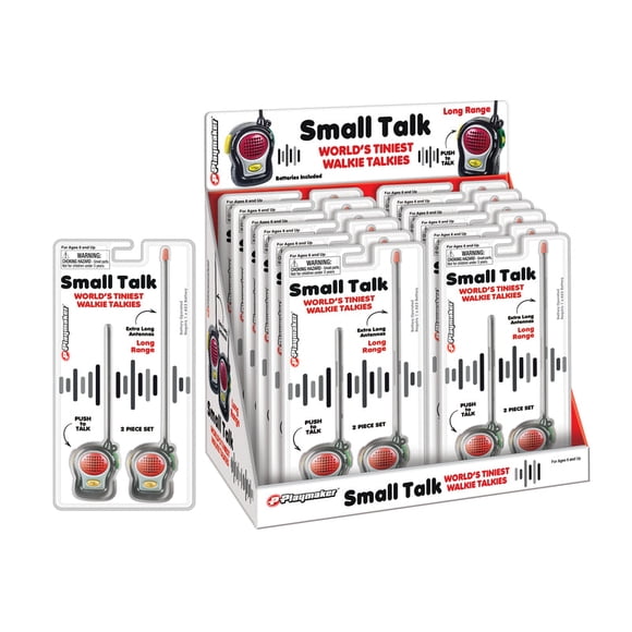 Juguetes Walkie Talkies Playmaker Toys Small Talk World Tiniest
