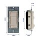 thumbnail image 5 of Interruptor Dimmer Leviton 66741-T Almendra Claro 120 V, 5 of 8