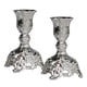 thumbnail image 1 of Candelabros De Flores De Metal Candelabro De Cena Para El Hogar Plata 3x3x4 Pulgadas, 1 of 5