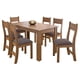 thumbnail image 1 of Juego Comedor Violeta 6 Sillas Mdp Miel - Café, 1 of 6