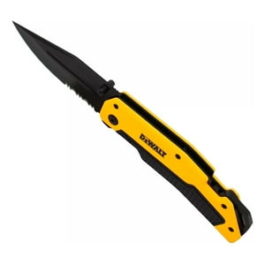 Cuchillo De Bolsillo Plegable Dewalt Dwht10313 Amarillo