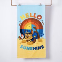 Paw Patrol Niño - Set Toalla 70X140 Cms + Lentes De Agua Chase Sunshine