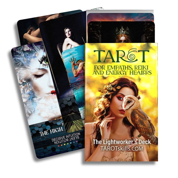 Tarot Deck TarotSkills Lightworker con educación en línea