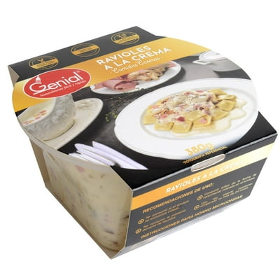 Ravioles A La Crema 380 G Genial