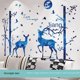 thumbnail image 1 of 1pc 3D Three-dimensional Wall Stickers Stickers Bedroom Background Wall Room Decorations Self-adhesive Wallpaper, 1 of 5