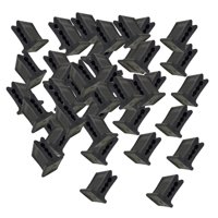 Magideal - 100 Piezas De Pinzas De Película De Invernadero, Clips De Red Sombrío, Estable Para Alambre De Acero De 2 A 5 Mm, Clips De Avión, Material De Pp, Acce