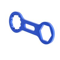 Magideal - Tapas De Horquilla Delantera Para Bicicleta De Montaña, Removedor De Accesorios De Llave, Herramienta Duradera Fácil De Instalar, Herramientas De , Azul