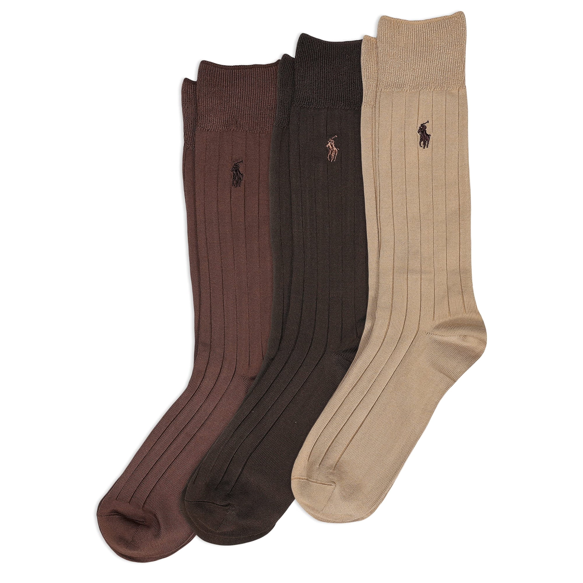 Calcetines Polo Ralph Lauren Super Soft Acanalados De Vestir Para Hombre