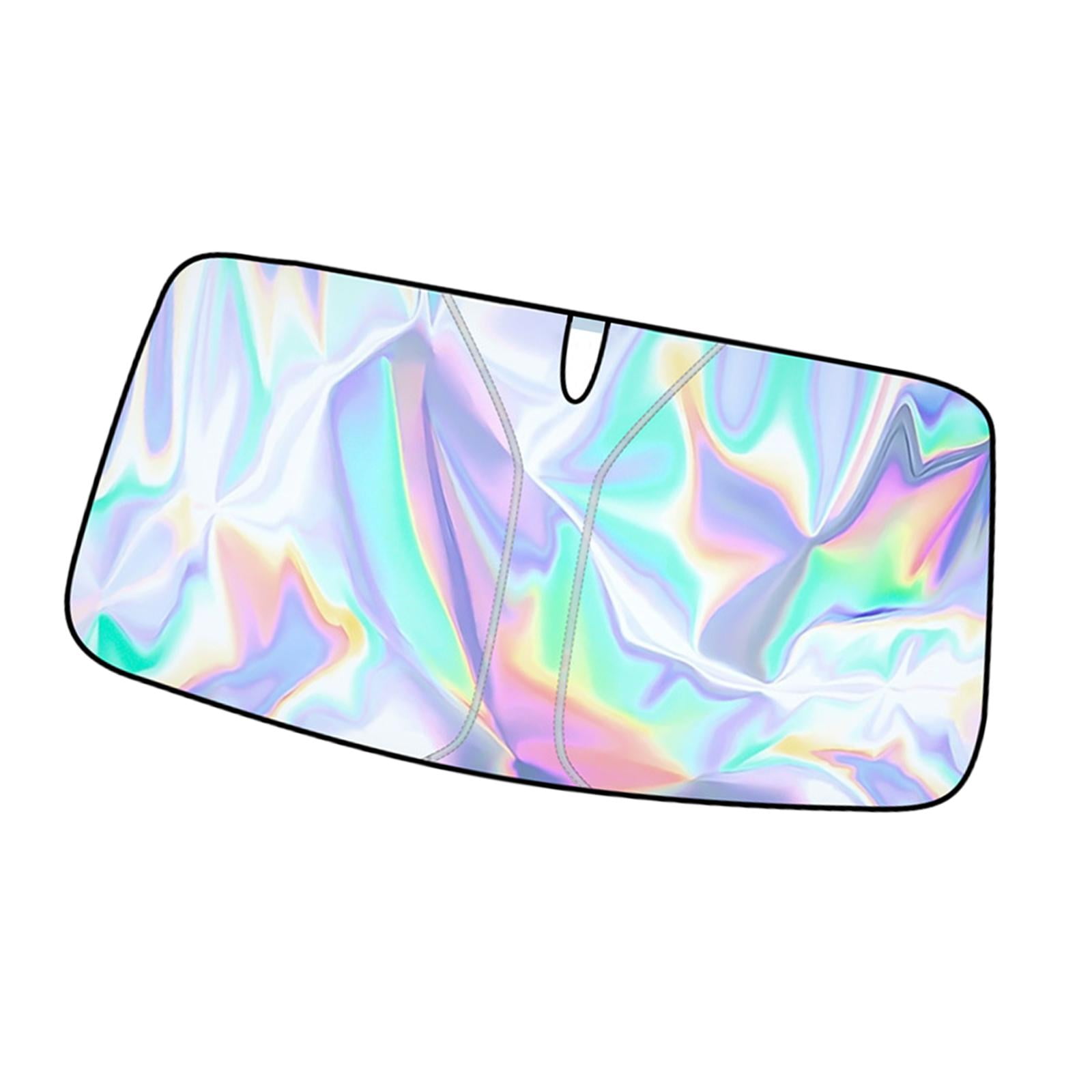 Magideal - Protector De Visera Para Parabrisas Genérico, Mantiene El Vehículo Fresco, Fácil Instalación, Accesorio Resistente Para Vehículo, Pantalla Para Coche 140x70cm