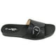 thumbnail image 3 of Sandalia Baja Mujer con Hebilla JO-010 Negro, 3 of 5