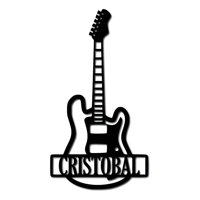 Genérico - Cuadro Personalizado Nombre En Madera 60 Cm