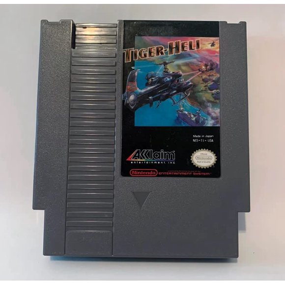 Videojuego Nintendo NES Tiger Heli de LJN Games – Reacondicionado