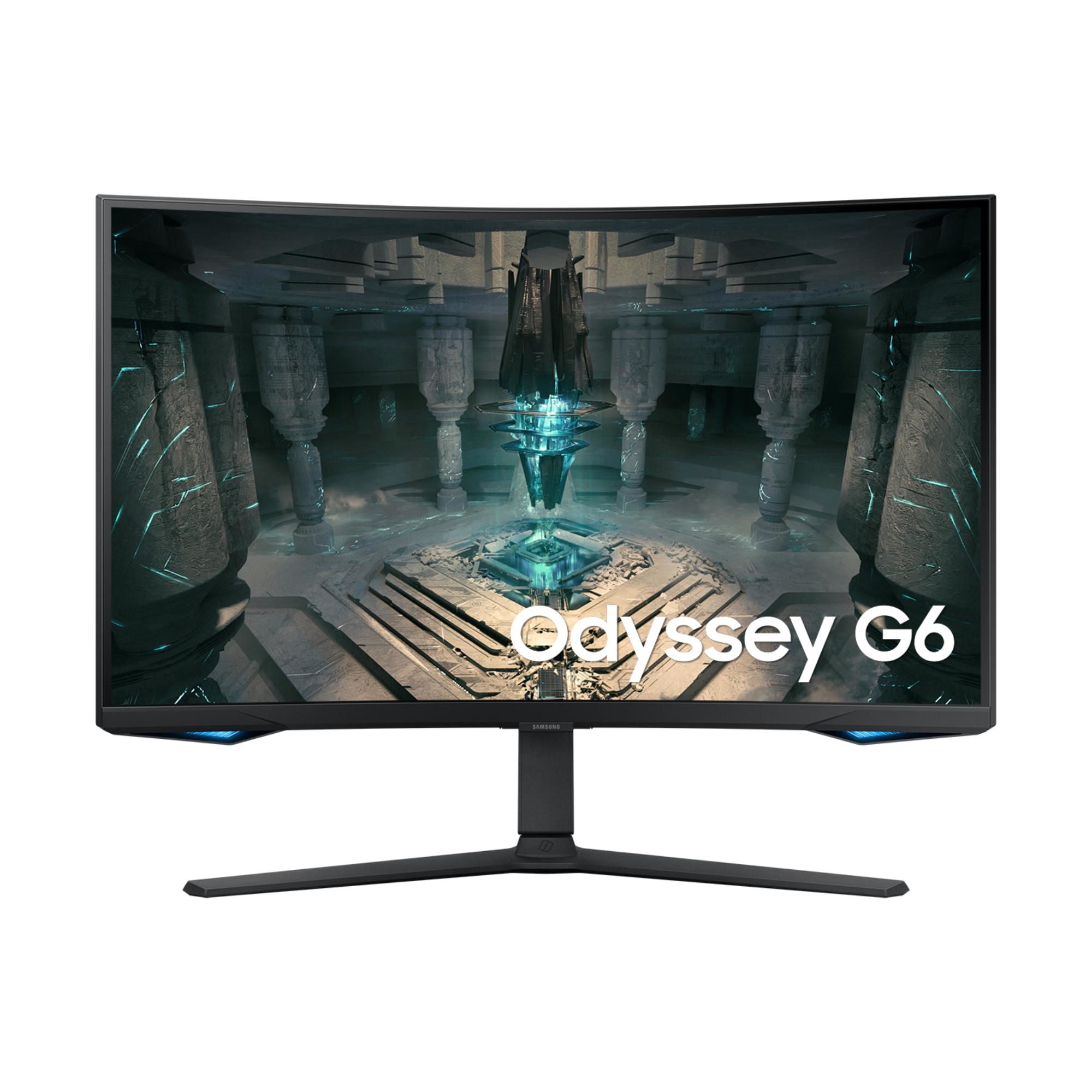 Samsung - Monitor 32"" Gamer Odyssey G6 G65B 240Hz Curvo Qhd Negro