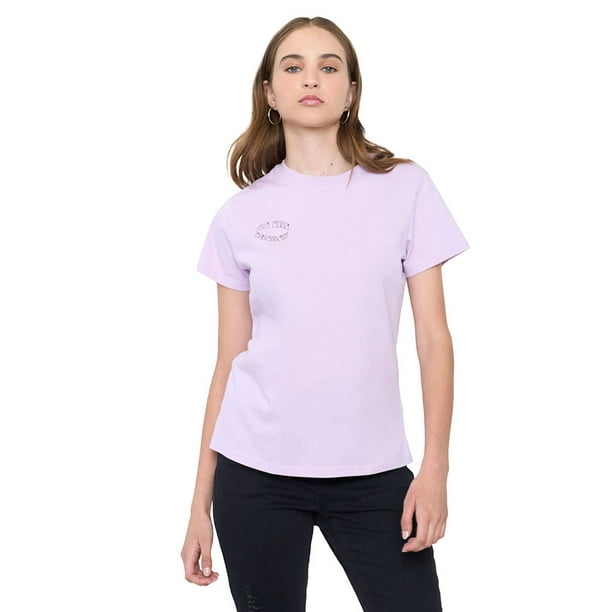 Polera Mujer Fun Regular Lila Corona