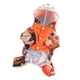 thumbnail image 2 of Impermeable Para Mascotas Ropa Para Días Lluviosos Al Aire Libre Appal Para Perro Cachorro Naranja-S, 2 of 5