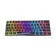 thumbnail image 1 of Teclado Gamer Inalámbrico 60% QK-61P8 SW Azul Ingles, 1 of 3