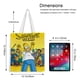 thumbnail image 5 of The Simpsons Bolso de tela con estampado de lienzo para mujer, bolsa de compras reutilizable y estética, con cremallera interior, regalo para mujer,40*45cm., 5 of 6