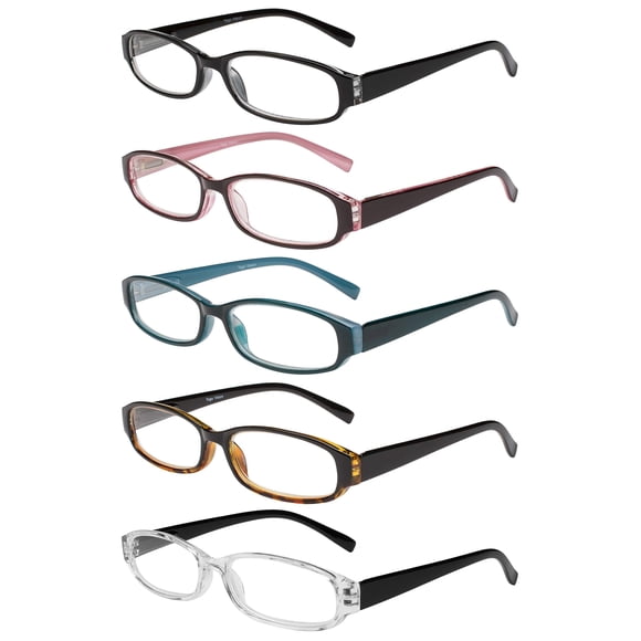 Gafas de lectura Success Eyewear, paquete de 5 unidades, Spring Hinge 1.5