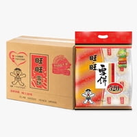 Galletas De Arroz Shelly Sendei Con Sabor Original Marca Want Want 520Gr * 6 Paquetes