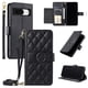 thumbnail image 5 of Funda tipo billetera FOXDOCK para Google Pixel 8A – Tapa abatible con correa para mujer, 5 of 5