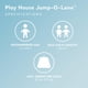 thumbnail image 3 of Trampolín inflable Jump-O-Lene con castillo hinchable para niños, 3 of 9
