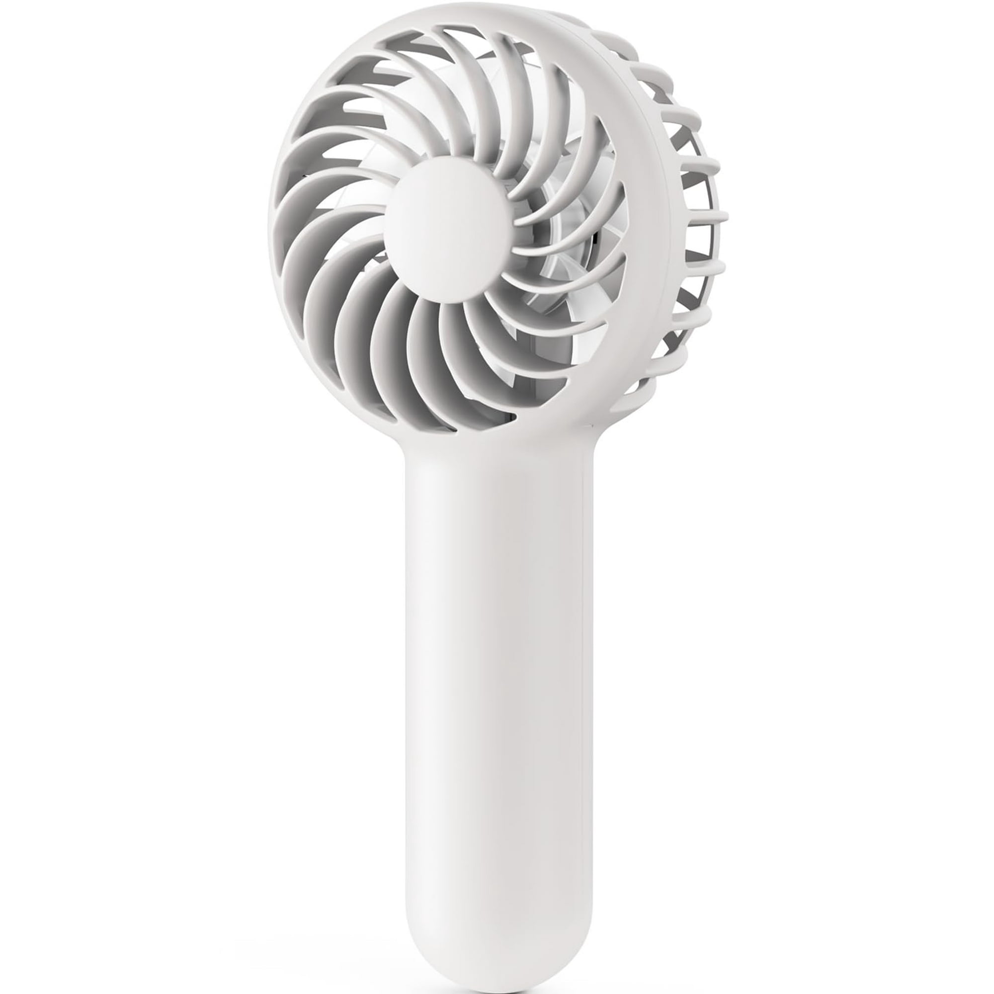 Ventilador Portátil Gaiatop Mini De Mano De 3 Velocidades, 2000 Mah, Blanco