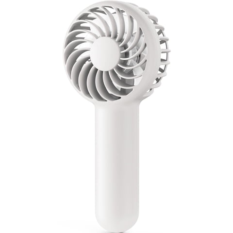 Ventilador Portátil Gaiatop Mini De Mano De 3 Velocidades, 2000 Mah, Blanco