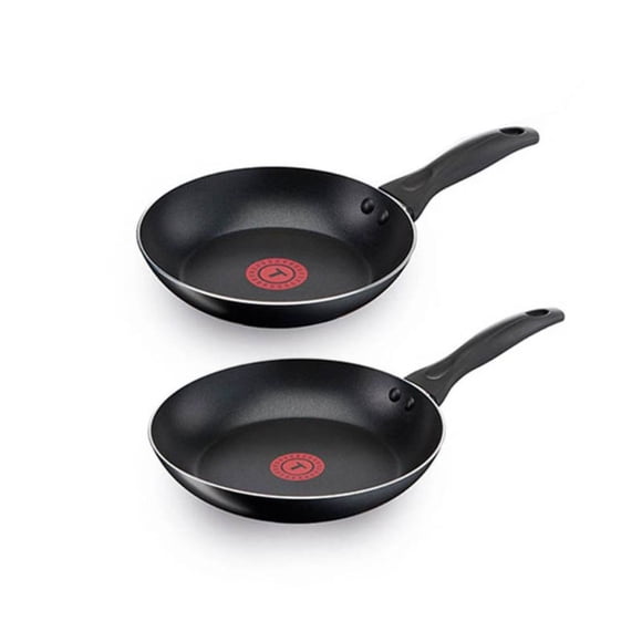Juego de Sartenes 24-30 Cm Aluminio Easy Cook Negro 1 Piezas 2 Piezas